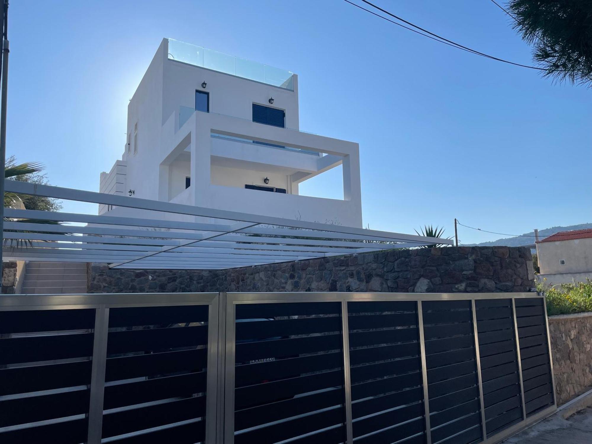 Souvala /Aegina. Excellent Location Luxury Villa. Vathí Екстериор снимка
